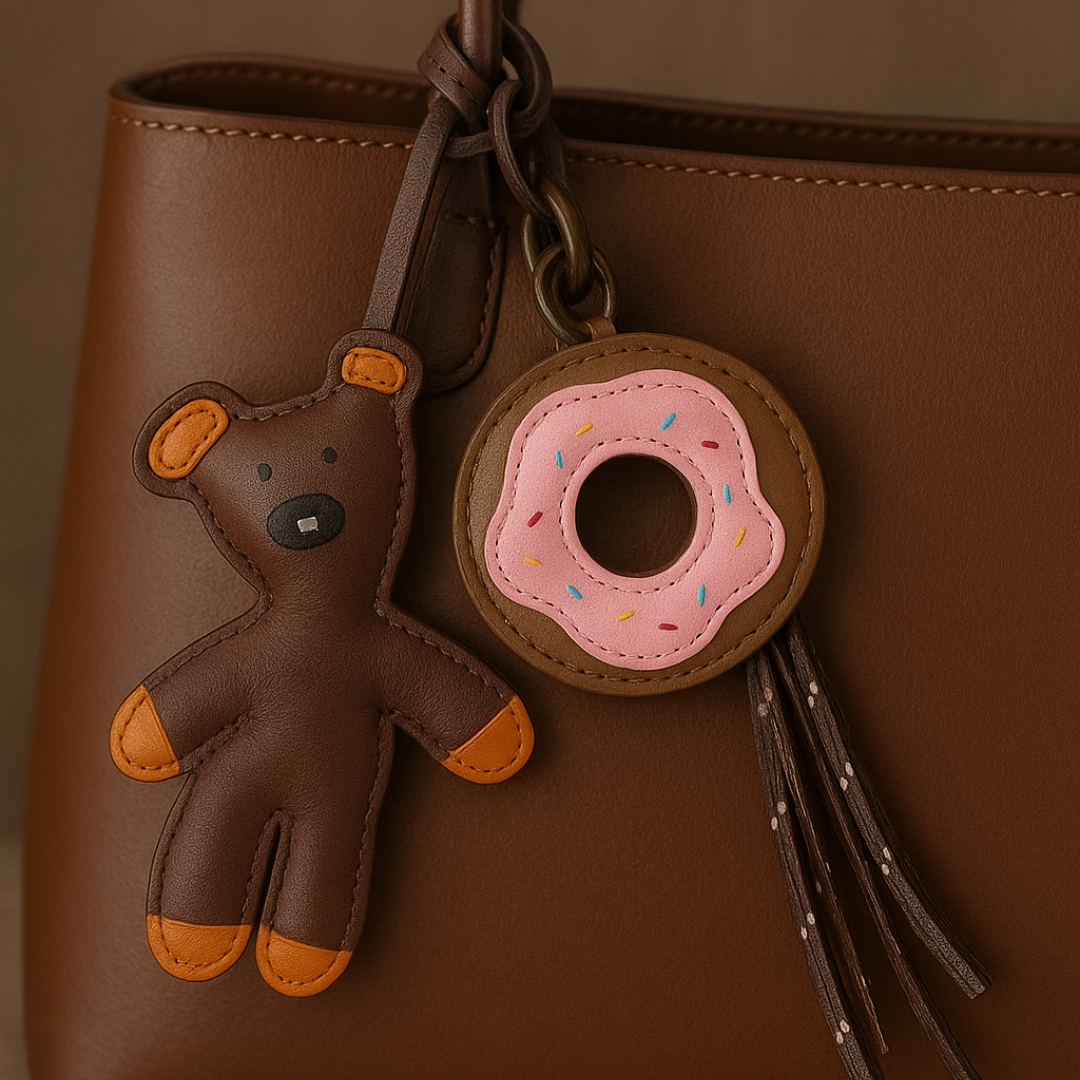 Teddy Bear & Donut Висулка