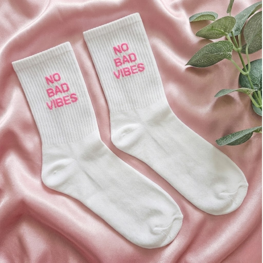 'No bad vibes' чорапи