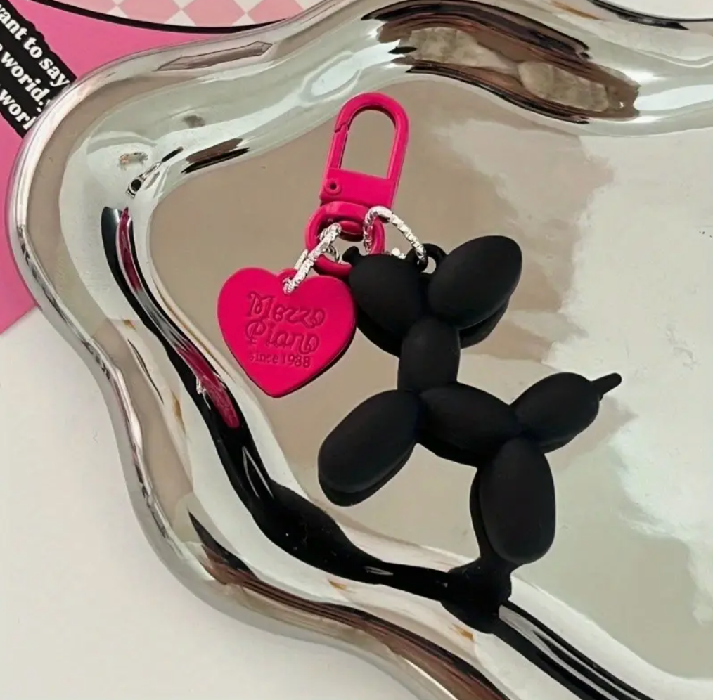 Ключодържател Balloon Dog Black Matte