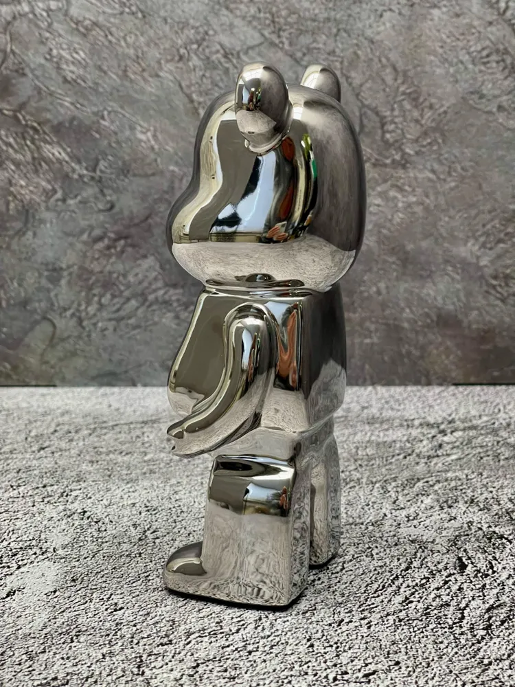 BearBrick Фигурка - Металик
