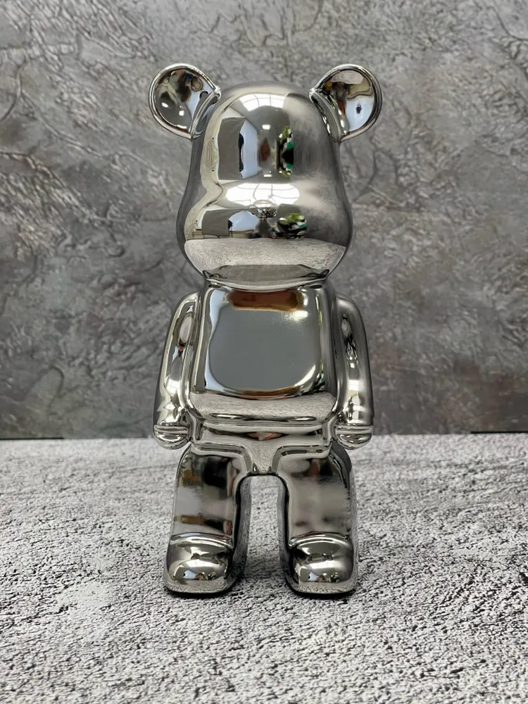 BearBrick Фигурка - Металик