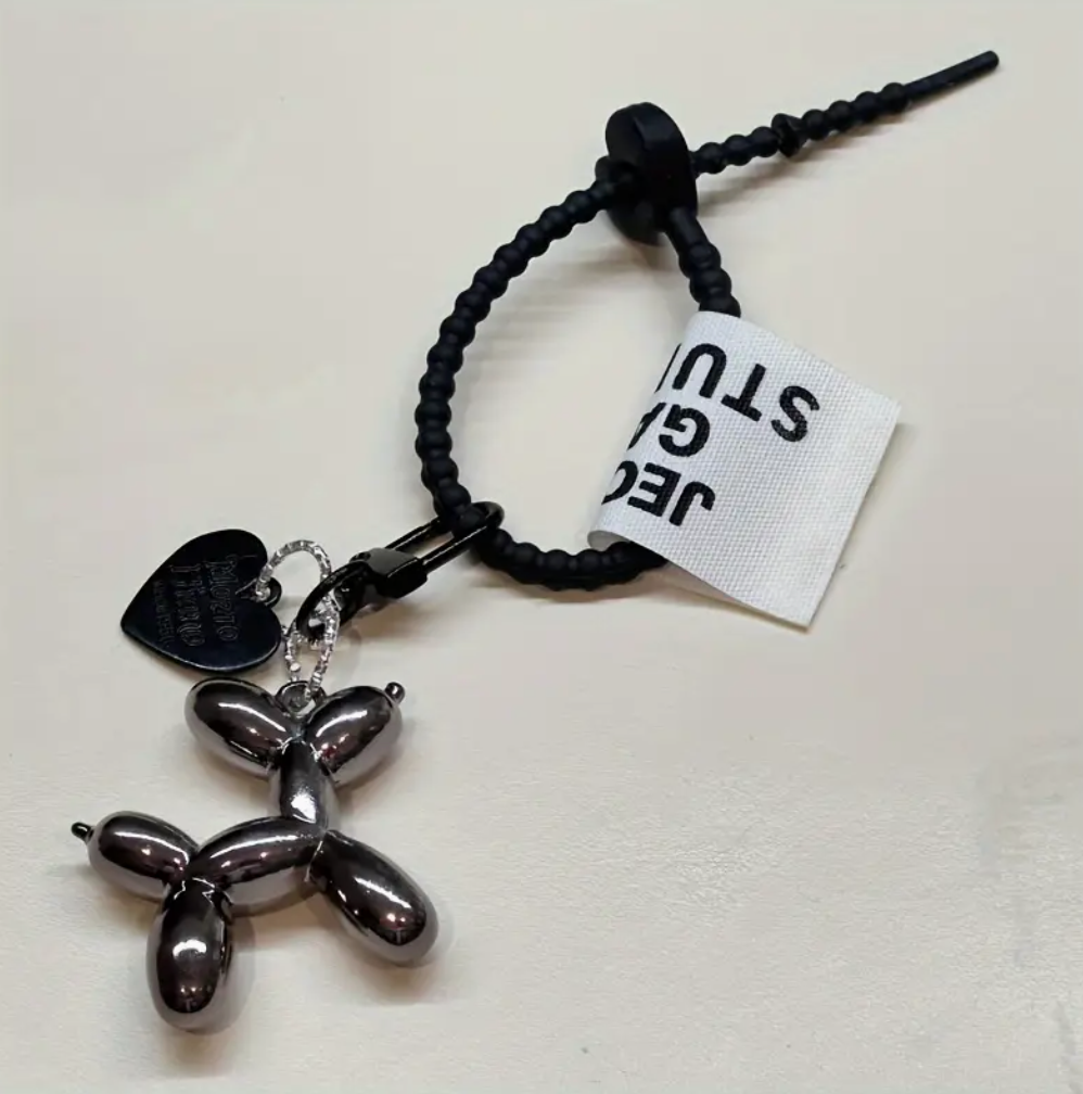 Balloon Dog Ключодържател с текстил