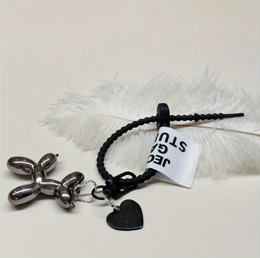 Balloon Dog Ключодържател с текстил