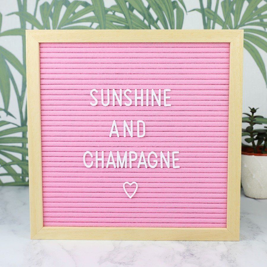 Дъска с буквички - Pink