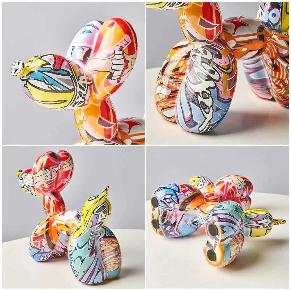 Graffiti Balloon Dog Фигура