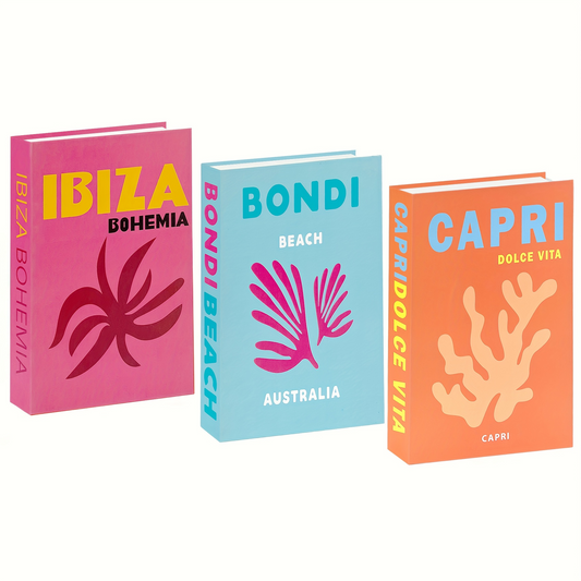 Ibiza, Bondi, Capri Декоративни Книги