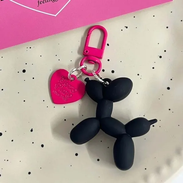 Ключодържател Balloon Dog Black Matte